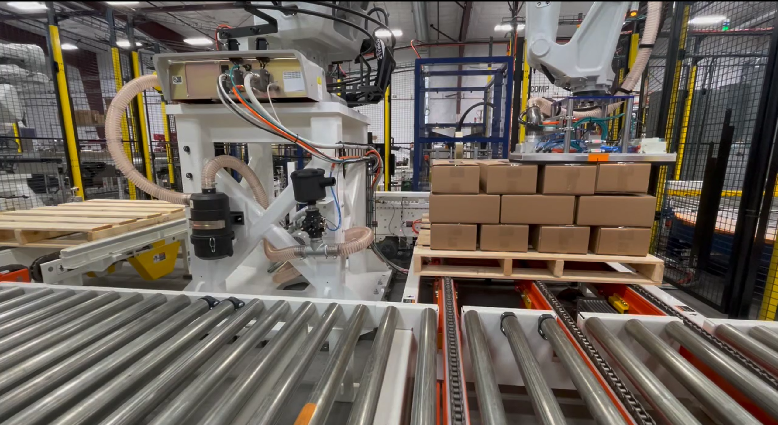 Full case palletizer
